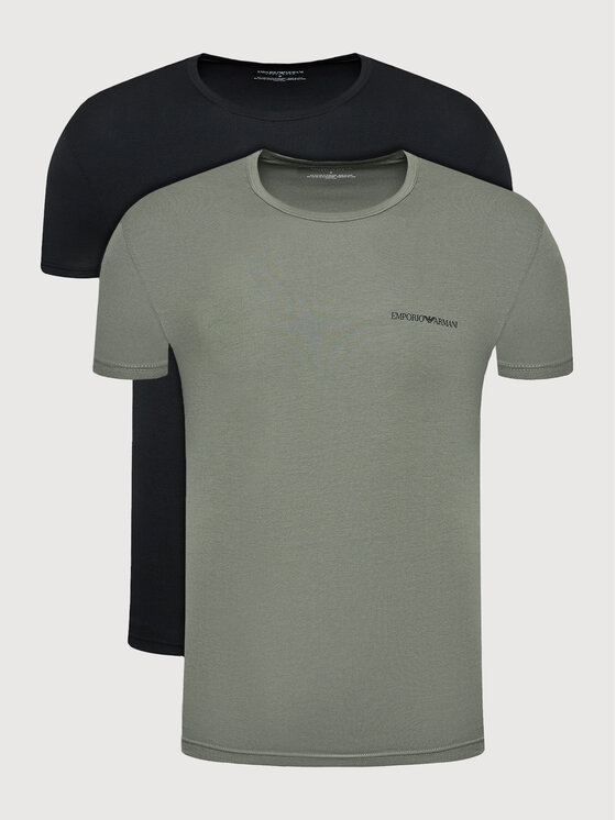 Set di 2 T-shirt 111267 1A717 06621 Nero Regular