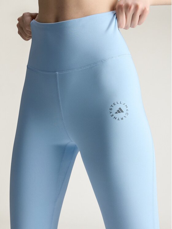 adidas by Stella McCartney adidas by Stella McCartney Legginsy 152811 Błękitny Fitted Fit