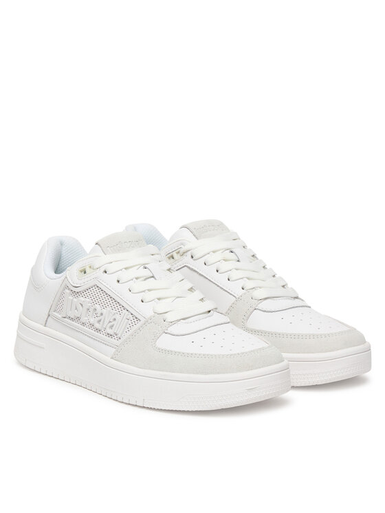 Just Cavalli Just Cavalli Sneakersy 80RA3SM1 ZPC09 Biały