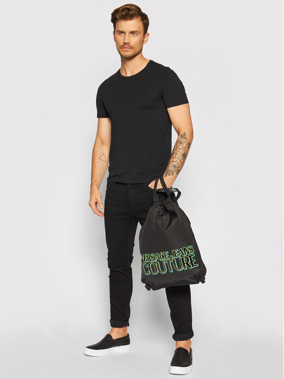 Versace Jeans Couture Zaino a sacca E1YUBB90 Nero