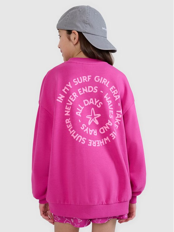4F 4F Felpa 4FJRSS25TSWSF2253-53S Rosa Oversize