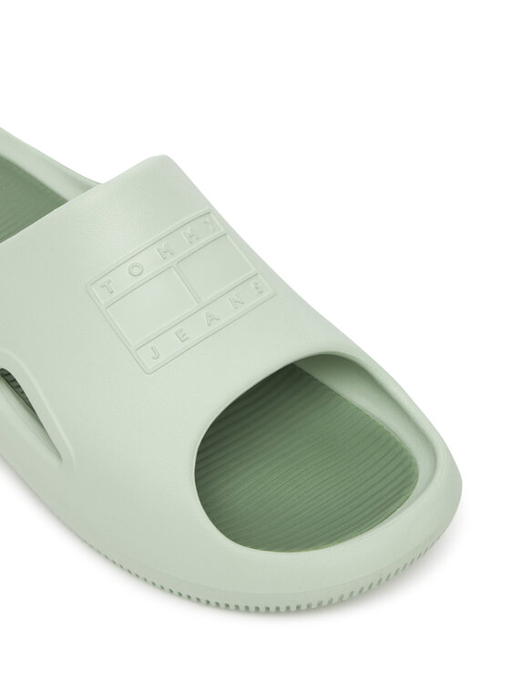 Tommy Jeans Tommy Jeans Natikače Sporty Pool Slide EM0EM01582 Zelena