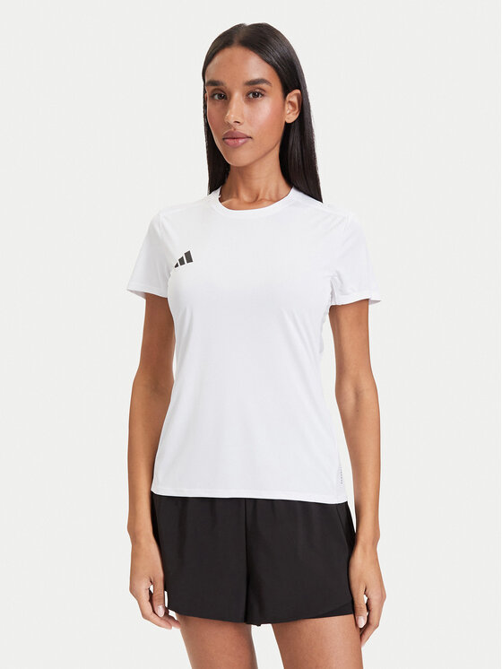 adidas adidas Φανελάκι τεχνικό Adizero Essentials Running IN1173 Λευκό Slim Fit