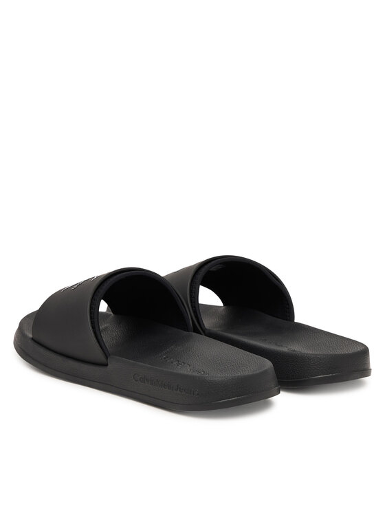 Calvin Klein Calvin Klein Papucs Ess Slide Rubber Neoprene HM0HM02229 Fekete