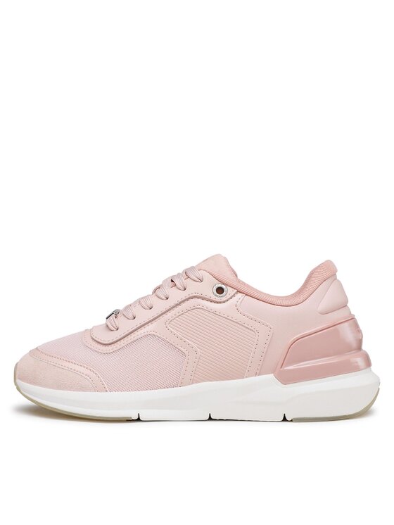 Calvin Klein Calvin Klein Sneakersy Flexi Runner Lace Up HW0HW01370 Różowy