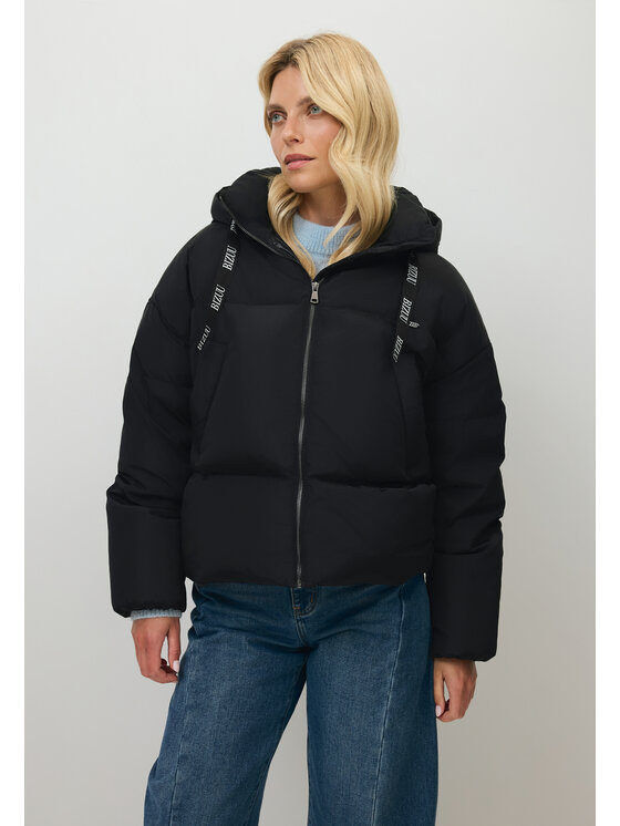 BIZUU BIZUU Kurtka puchowa YOKO PUFFER WINTER JACKET Czarny Standard Fit