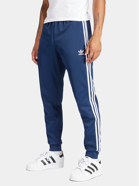 adidas Pantalon jogging adicolor Classics SST IR9887 Bleu marine Slim Fit Modivo