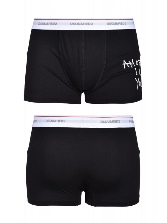 Dsquared2 Underwear Boxerky D9LC64580 Čierna