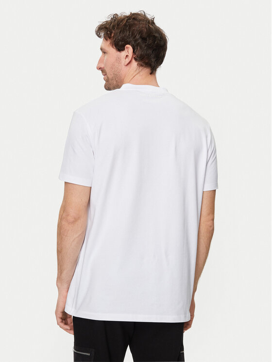 KARL LAGERFELD KARL LAGERFELD Marškinėliai 755053 542221 Balta Regular Fit