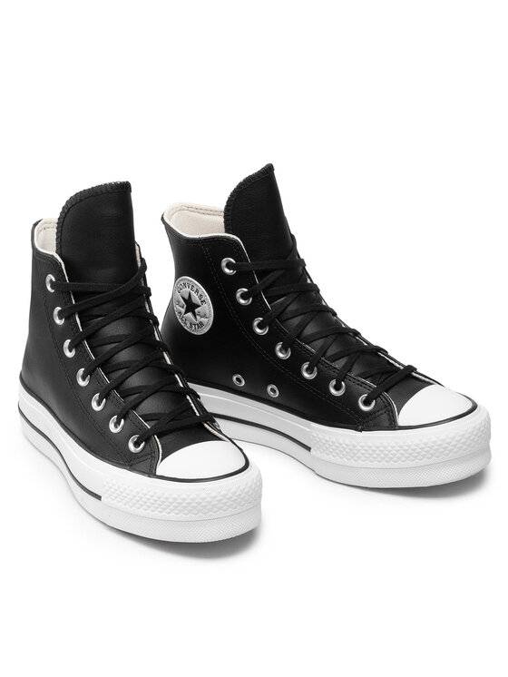 Converse Converse Sportbačiai Chuck Taylor All Star Lift Clean Hi 561675C Juoda