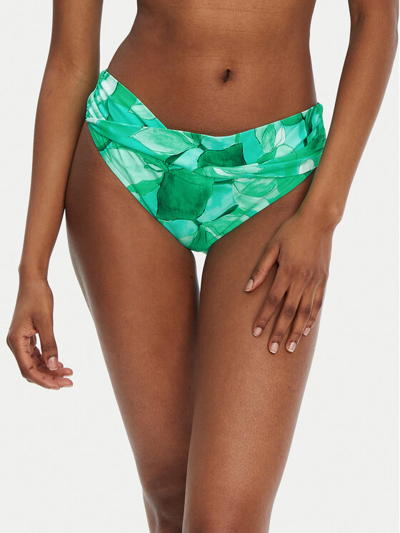 Seafolly Seafolly Bikini partea de jos Secret Garden 44320-220 Verde