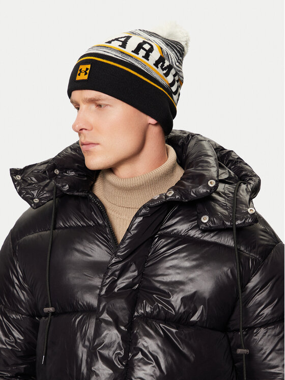 Czapka Under Armour, Białe, M Halftime Pom Beanie 1386634-111