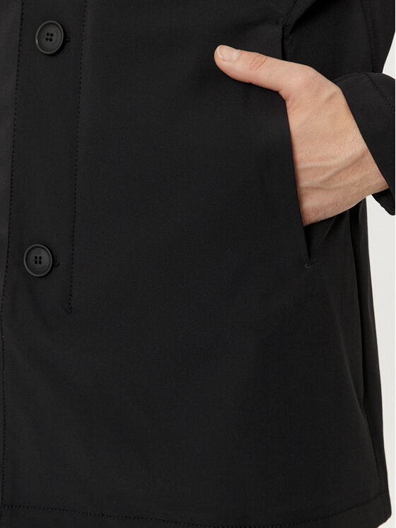 Milestone Milestone Преходно яке Morgan 410402 60365 Черен Regular Fit