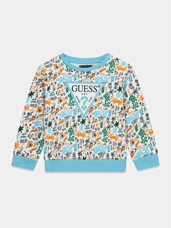 Guess Kids Guess Kids T-Shirt 181725 Modrá Classic Fit