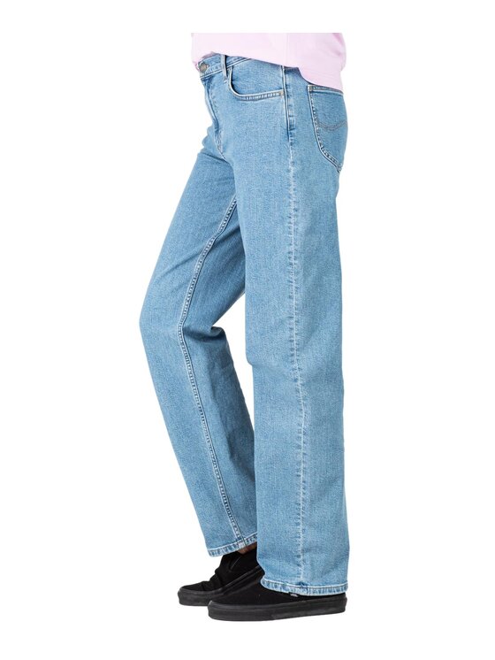 Lee Lee Jeansy L34QBEPA Niebieski Relaxed Fit