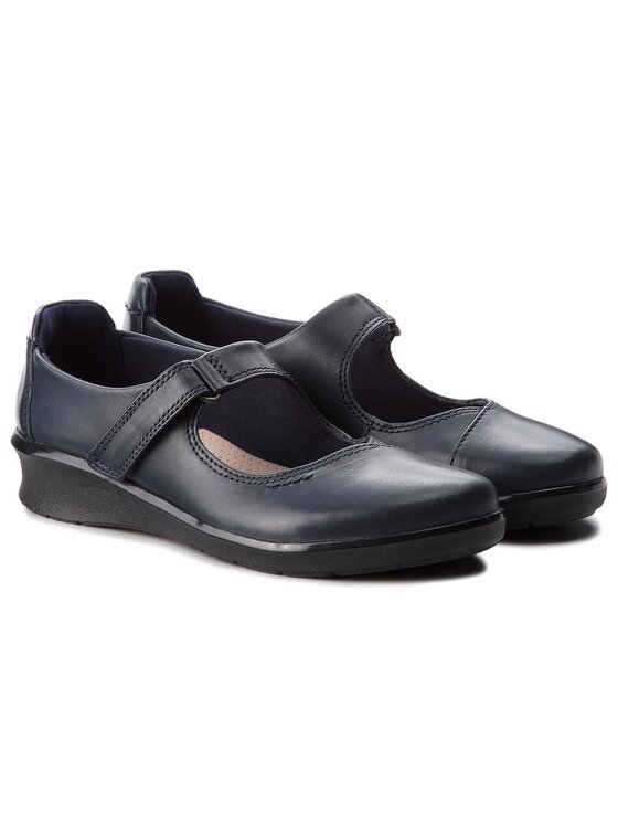 Clarks Chaussures basses Hope Henley 261371774 Bleu marine Modivo