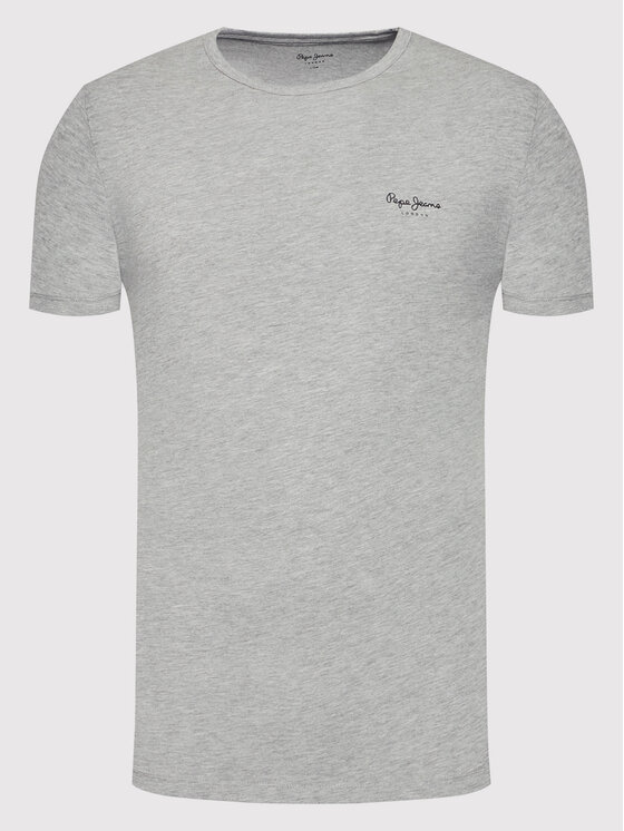 Pepe Jeans Pepe Jeans T-särk Original Basic 3 N PM508212 Hall Slim Fit