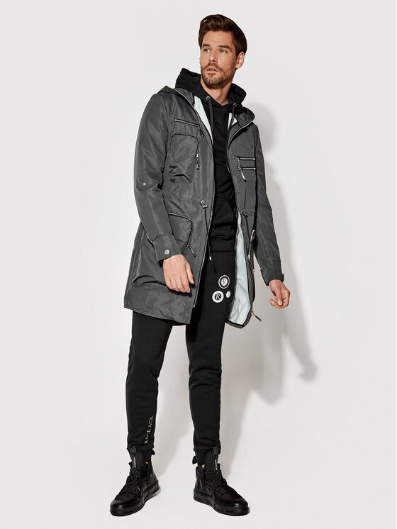 Parka Sonic 2 Grigio Regular Fit