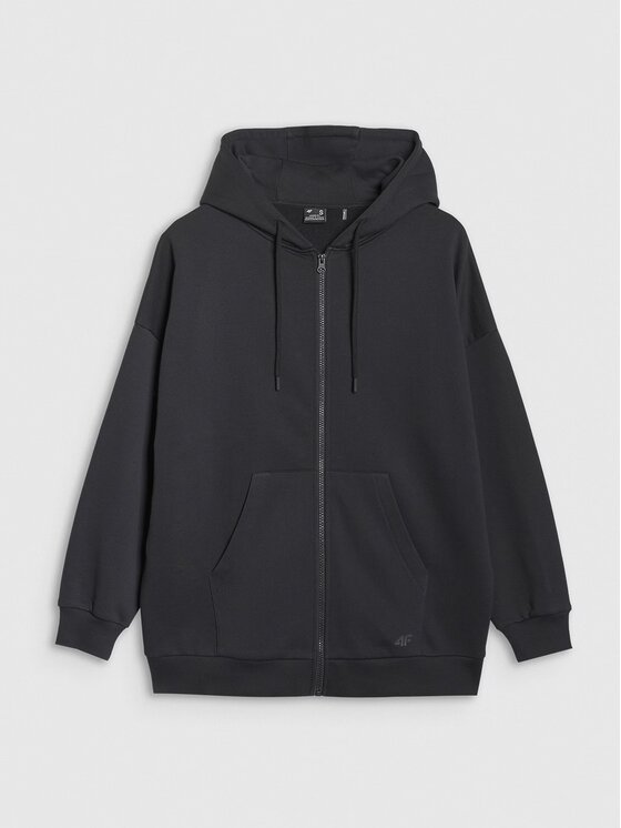4F 4F Μπλούζα 4FRSS25TSWSF2152-20S Μαύρο Oversize