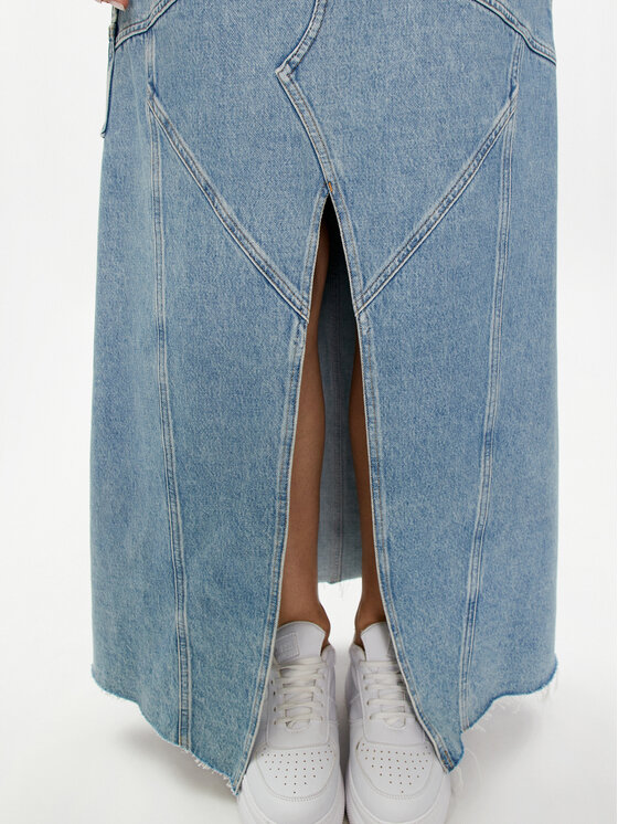 REPLAY Replay Джинсова спідниця W9933.000.108 69B Голубий Regular Fit