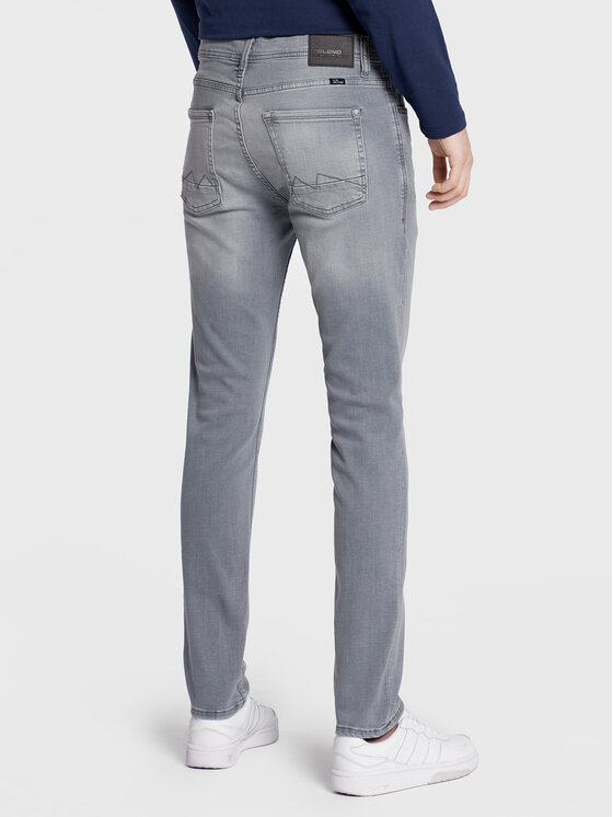 Blend Blend Jeansy Jet 20707721 Szary Slim Fit