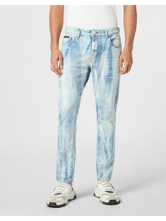 PHILIPP PLEIN PHILIPP PLEIN Jeansy 23151 Niebieski Slim Fit