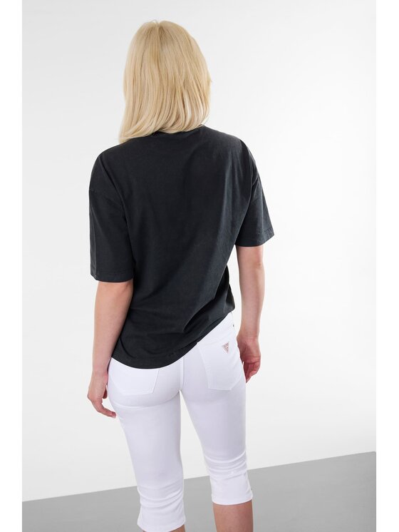 Guess Guess T-Shirt 182691 Czarny Classic Fit