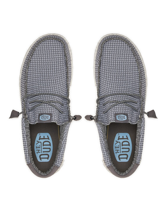 Hey Dude Hey Dude Mocassini Wally Sport Mesh 40403-030 Grigio