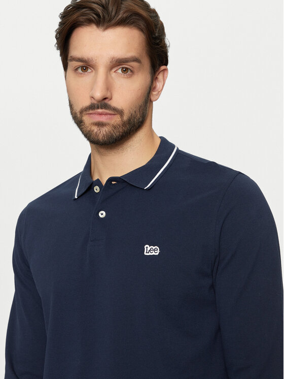 Lee Lee Polo 112355666 Tamnoplava Regular Fit