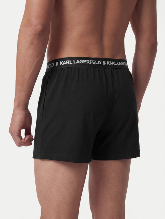KARL LAGERFELD KARL LAGERFELD Bokserice B1M47008 Crna