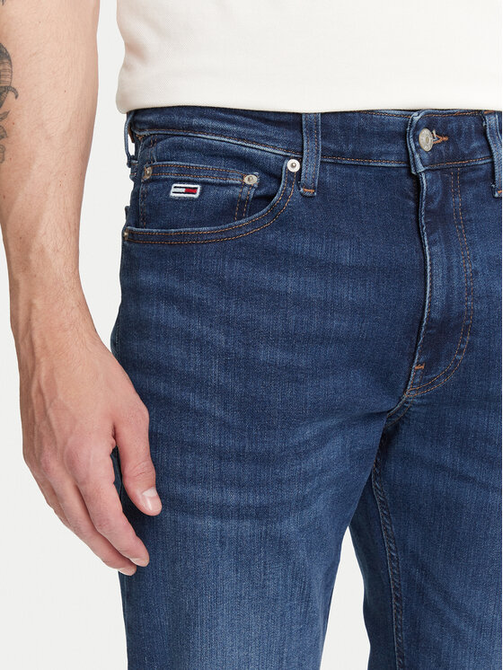 Tommy Jeans Tommy Jeans Džinsi Ryan DM0DM21892 Tumši zils Straight Fit
