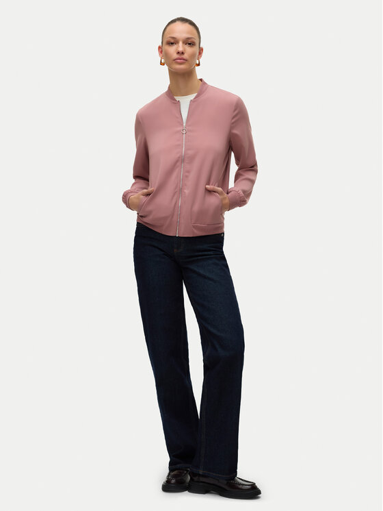 Vero Moda Vero Moda Bundy bomber Vmcoco L/S Bomber Noos 10245734 Ružová Regular Fit