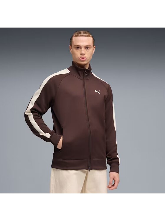 Puma Puma Bluza 629587 Brązowy Regular Fit