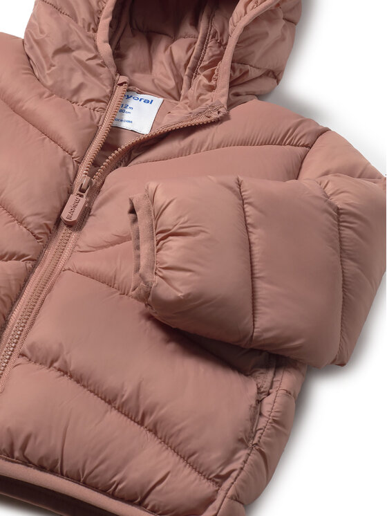 Mayoral Mayoral Зимно яке 2438 Оранжев Regular Fit