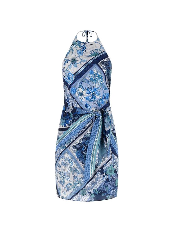 Guess Guess Každodenní šaty 177703 Modrá Classic Fit