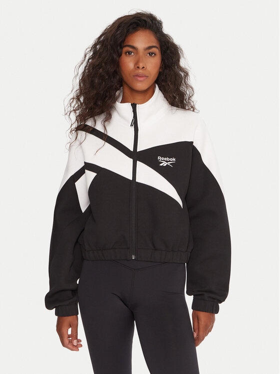 Reebok Bluză RK25139CCW Negru Regular Fit