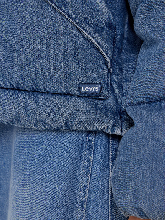 Levi's® Levi's® Pehelykabát Western Bubble 003MD-0000 Kék Relaxed Fit