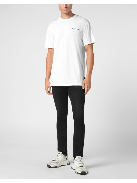 PHILIPP PLEIN PHILIPP PLEIN T-shirt 9555 Bianco Regular Fit
