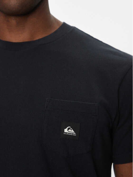 Quiksilver Quiksilver T-Shirt EQYZT08035 Czarny Regular Fit