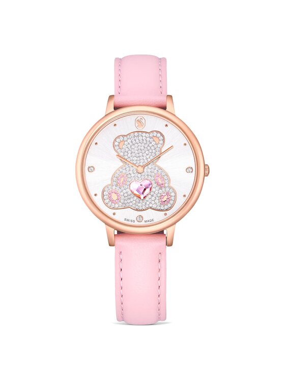 Swarovski Swarovski Zegarek Teddy 5739838 Różowy