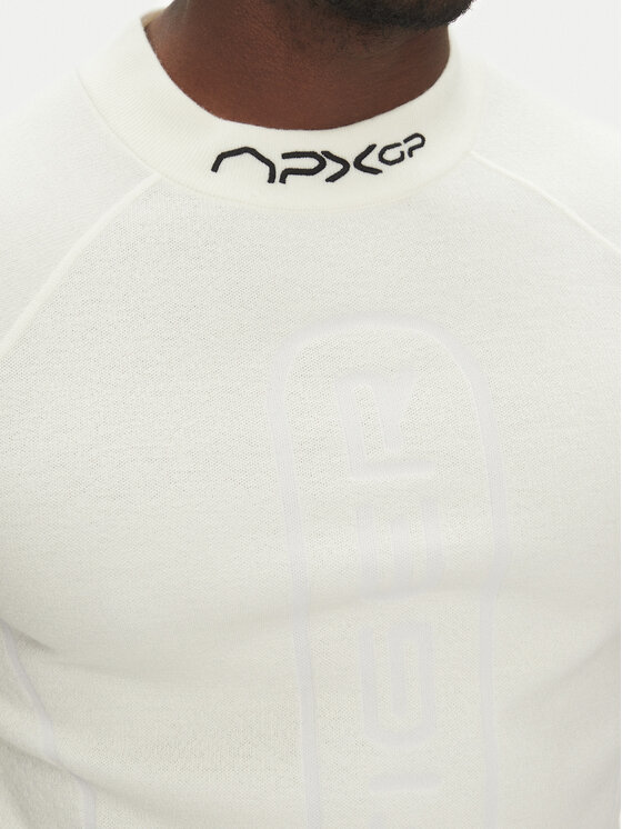 Tommy Hilfiger Tommy Hilfiger Longsleeve F1 Movie MW0MW41383 Bianco Slim Fit