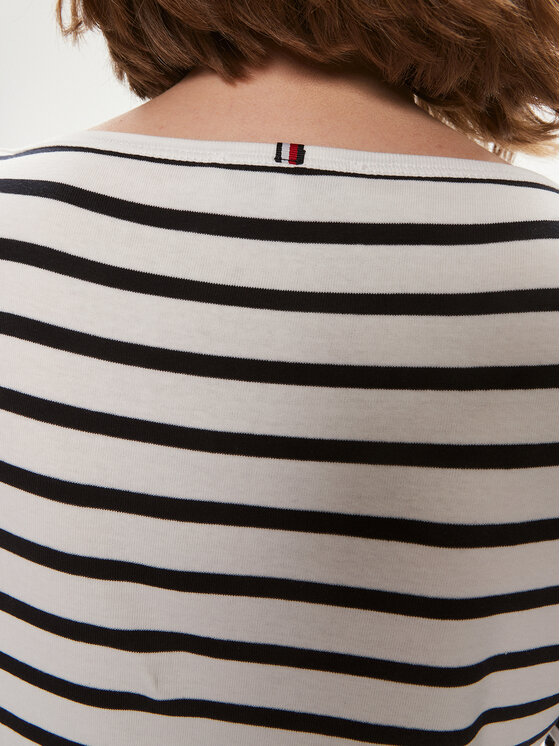 Tommy Hilfiger Tommy Hilfiger Blúz New Cody WW0WW40589 Ekru Slim Fit
