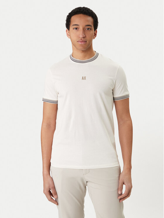 Armani Exchange Armani Exchange T-krekls XM002451 AF10356 U1074 Bēšs Regular Fit