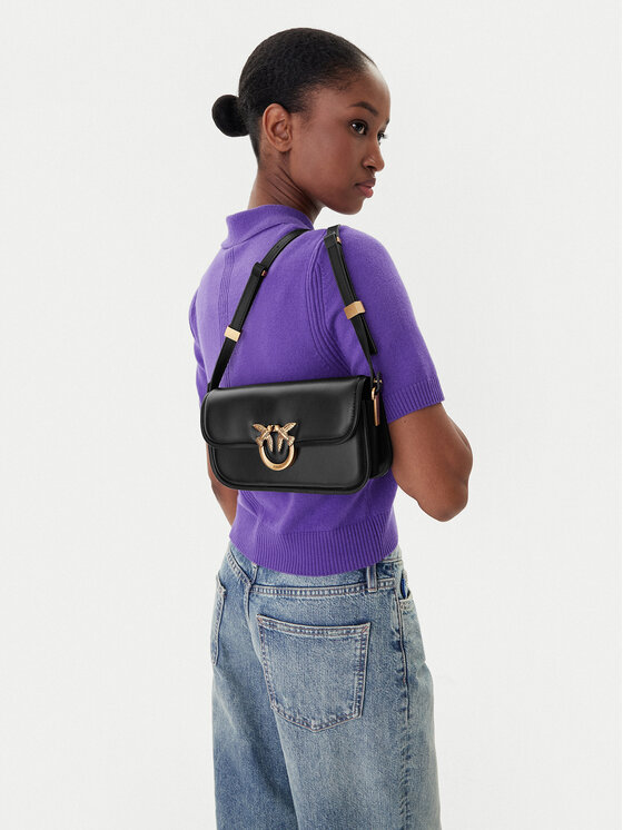 PINKO PINKO Сумка Love Box Baguette Al 25-26 PLTT 105083 A26L Чорний
