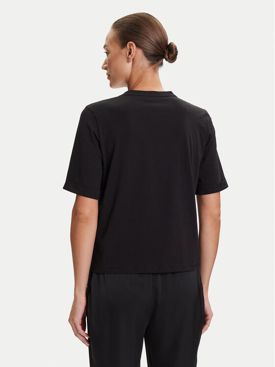 Liu Jo Sport Liu Jo Sport T-särk TF5143 JS003 Must Regular Fit