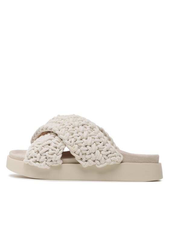 Inuikii Inuikii Șlapi Woven 70104-105 Alb