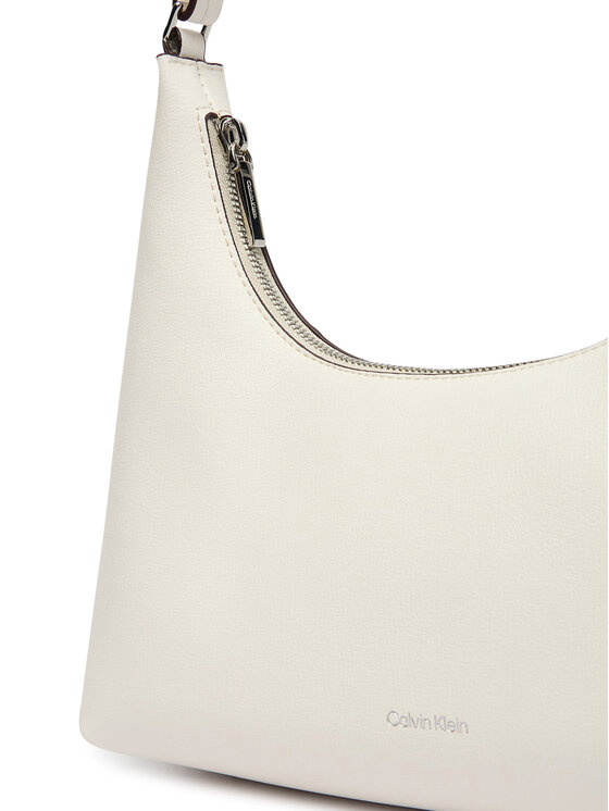 Calvin Klein Calvin Klein Torbica Foil Logo Conv Shou?Lder Bag LV04F3272G Bijela