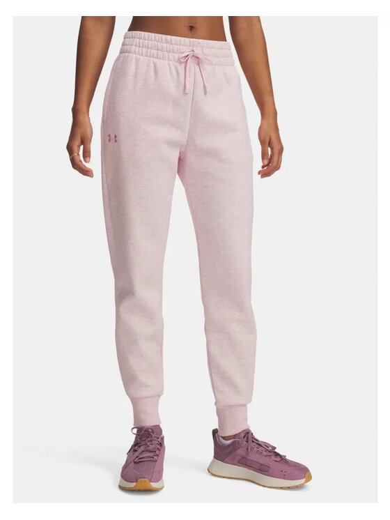 Under Armour Damskie Spodnie dresowe, rozmiar M, Różowe, UA-1379438-649