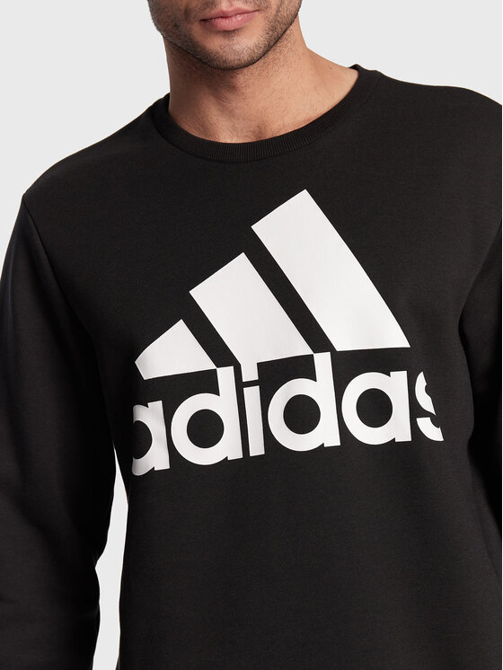 adidas adidas Суитшърт Essentials Big Logo GK9074 Черен Regular Fit