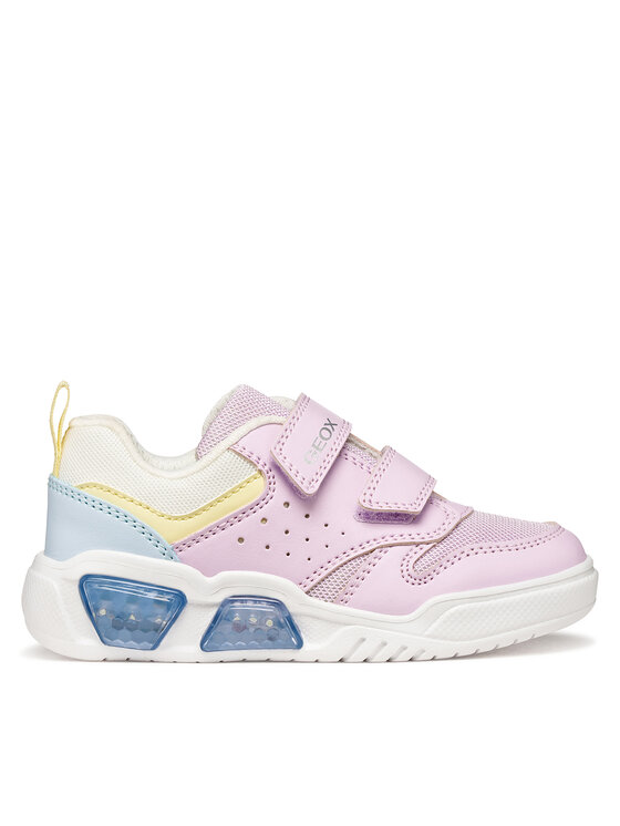 Geox Sneakers J Illuminus Girl J55HPA 014BU C8RM4 S Roz